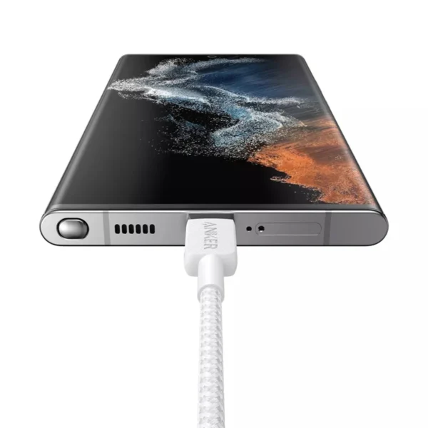 کابل تبدیل USB به USB-C انکر مدل 322/A81H5 - تصویر 2