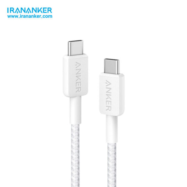 کابل انکر Anker 322 USB-C to USB-C طول ٩٠ سانتی متر – مدل A81F5 - تصویر 2