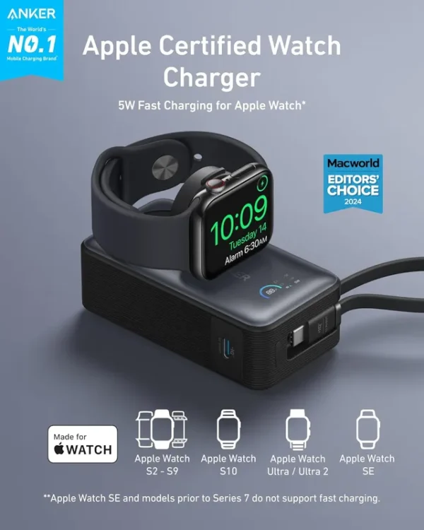 پاوربانک 10000 میلی آمپر انکر Anker MagGo Power Bank 10000mAh A1657 - تصویر 3